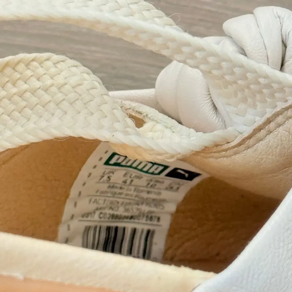 PUMA x FENTY Off-White Rhianna Bow Creeper Strapy Sandals US‎ 10 EU 41 Coquette